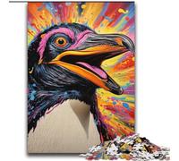 2000 Pieces Jigsaw Puzzle For Adults Teens Colorful Art Penguin,Family Game Stress Reliever Difficult Challenge Suitable for Couples 70X100CM
