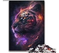2000 Pieces Jigsaw Puzzle for Adults& Teens Colorful Lightning Tiger Family Fun Games Gifts for Friends And Family for Age 14+ 70x100cm