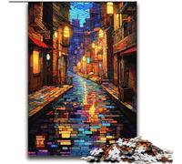 2000 Pieces Jigsaw Puzzle For Adults Teens Colourful City Streets for Age 14+ Challenging To Complete But Fun And Humorous Great Gifts And Toys 70x100cm