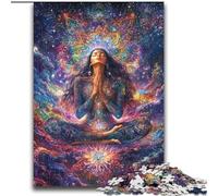 2000 Pieces Jigsaw Puzzle for Adults& Teens Cosmic Girl Help The Brain Exercise Addictive Toys to Cultivate Patience Gift For Birthdays 70x100cm