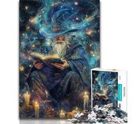 2000 Pieces Jigsaw Puzzle for Adults& Teens Cosmic Wizard,Challenging To Complete But Fun And Humorous Unique Birthday And Gifts 70x100cm