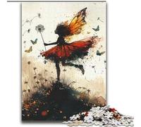 2000 Pieces Jigsaw Puzzle For Adults Teens Dandelion Girl for Age 14+ Challenging To Complete But Fun And Humorous Great Gifts And Toys 70x100cm