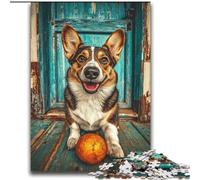 2000 Pieces Jigsaw Puzzle For Adults Teens Happy Corgi Challenging To Complete But Fun And Humorous Unique Home Decor And Gifts 70x100cm