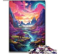 2000 Pieces Jigsaw Puzzle for Adults& Teens Heaven Landscape Fantasy Colors Game Toys Every Piece Is Unique - Challenging Family Fun Game 70x100cm