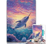 2000 Pieces Jigsaw Puzzle for Adults& Teens Horned Seal,Educational Games Home Decoration Is Ideal As A Gift for The Whole Family 70x100cm