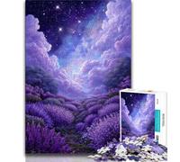 2000 Pieces Jigsaw Puzzle For Adults Teens Lavender Garden,Educational Games Home Decoration Educational Game for Birthday,Chrismas 70x100cm