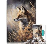 2000 Pieces Jigsaw Puzzle For Adults Teens Magic Fox,Family Game Stress Reliever Difficult Challenge Enhance Love between Couples 70x100cm