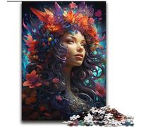 2000 Pieces Jigsaw Puzzle For Adults Teens Psychedelic And Happy Woman for Age 14+ Challenging To Complete But Fun And Humorous Great Gifts And Toys 70x100cm