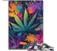 2000 Pieces Jigsaw Puzzle For Adults Teens Psychedelic Leaves for And from 14 Years And over Hands-on Game Christmas Game Gifts 70x100cm
