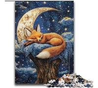 2000 Pieces Jigsaw Puzzle for Adults& Teens Sleeping Fox Family Game Stress Reliever Difficult Challenge Secret Santa Gifts 70x100cm