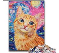 2000 Pieces Jigsaw Puzzle For Adults Teens Smiling Cat Challenging To Complete But Fun And Humorous Unique Home Decor And Gifts 70x100cm