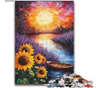2000 Pieces Jigsaw Puzzle for Adults& Teens Sunflower Help The Brain Exercise Addictive Toys to Cultivate Patience Gift For Birthdays 70x100cm