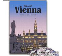 2000 Pieces Jigsaw Puzzle for Adults& Teens Visit Vienna,Challenging To Complete But Fun And Humorous Birthday Present,Gifts,Wall Art 70x100cm
