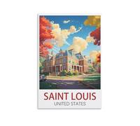 2000 pieces jigsaw puzzle Saint Louis United States Jigsaw Puzzles for Adults and Kids 2000 Piece Educational Games Colorful Puzzles for Home Decoration 70x100cm