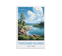 2000 pieces jigsaw puzzle Thousand Islands New Yorks Jigsaw Puzzles for Adults and Kids 2000 Piece Educational Games Colorful Puzzles for Home Decoration 70x100cm