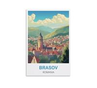 2000 Pieces Jigsaw Puzzles,Brasov Romania Posters Puzzle 2000 parts paper puzzle adult children learning toys family decompression game 100x70CM