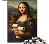 2000 Pieces Jigsaw Puzzles for Adults And Teens Abstract Mona Lisa Toy Intellectual Game for Home Decoration for Age 14 Years Up 70x100cm