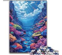 2000 Pieces Jigsaw Puzzles for Adults And Teens Colourful Underwater World Educational Family Game with Fully Interlocking Randomly Shaped Pieces 70x100cm