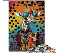 2000 Pieces Jigsaw Puzzles for Adults And Teens Giraffe Art Toy Intellectual Game for Home Decoration for Age 14 Years Up 70x100cm