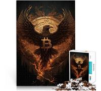 2000 Pieces Jigsaw Puzzles for Adults Bitcoin Phoenix Difficult and Challenge 70x100cm is ideal as gifts for the whole family for ages 14+