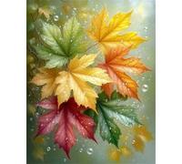 2000 Pieces Jigsaw Puzzles for Adults,Family Challenging Puzzle Game,Fun Intellectual Art puzzles for Decompression and Home Decor Colorful Maple Leaves(39.4x27.5 inch)