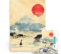 2000 Pieces Jigsaw Puzzles for Adults Japanese Mountain Village Landscape Entspannungsspiele Geschenk zum Geburtstag70x100cm
