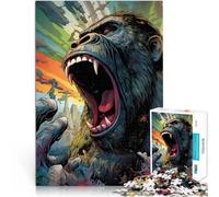 2000 Pieces Jigsaw Puzzles for Adults King Kong lustige Spiele für die ganze Familie Kunstwerk Geschenk70x100cm
