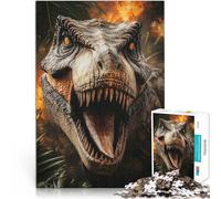 2000 Pieces Jigsaw Puzzles for Adults T-Rex Roar Made of cardboard for age 14+ Each piece is unique - Fun and challenging game for the whole ideas。size:70x100cm/27.5x39.3inch