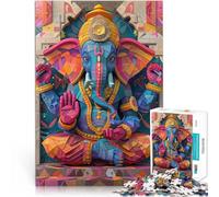 2000 Pieces Jigsaw Puzzles for Adults Vibrant Ganesha Pädagogisches Familienspiel Geburtstagsgeschenk, Geschenke70x100cm