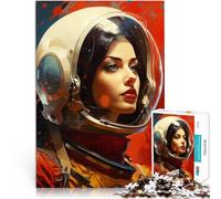 2000 Pieces Jigsaw Puzzles for Adults Woman astronauts vintage Lernspiele Lustige Aktivitäten für zu Hause, Geburtstagsgeschenk, Reisegeschenk,70x100cm