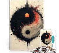2000 Pieces Jigsaw Puzzles for Adults Yin Yang Universe Staycation: Zeit totschlagen Geburtstagsgeschenke70x100cm