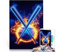 2000 Pieces Jigsaw Puzzles for teenagers Baseball on Fire Pädagogisches Familienspiel Wohnkunstdekor70x100cm