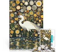 2000 Pieces Jigsaw Puzzles for teenagers Egret Flowers Gustav Style Mustermontage Tolle Geschenke und Spielzeuge70x100cm