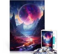 2000 Pieces Jigsaw Puzzles for teenagers Galaxy Planet Landscape Lernspielzeug Geburtstagsgeschenk, Geschenke, Wandkunst70x100cm