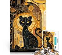 2000 Pieces Jigsaw Puzzles for teenagers The Black Cat Gustav Style Präzisionsschnitt Geburtstagsgeschenk70x100cm