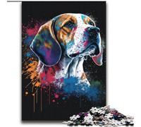 2000 Pieces Jigsaw Puzzles For Teens And Adults Colourful Beagle Dog Educational Family Game Is Ideal As Gifts for The Whole Family for 14+ 70x100cm