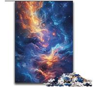 2000 Pieces Jigsaw Puzzles For Teens And Adults Colourful Cloud Explosion Family Entertainment Toys with Matching Poster And Trivia Sheet 70x100cm