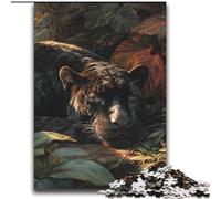 2000 Pieces Jigsaw Puzzles For Teens And Adults Jungle Wild Black Panther Stress Reliever Difficult Challenge Unique Home Decor And Gifts 70x100cm