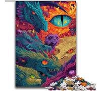 2000 Pieces Jigsaw Puzzles For Teens And Adults Mysterious Dragon Suitable for People Aged 14 And Above Educational Game Challenge Toy Gift For Birthdays 70x100cm