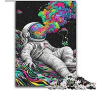 2000 Pieces Jigsaw Puzzles For Teens And Adults Psychedelic Astronaut Brain Teaser Game Wall Decoration Unique Birthday And Xmas Gifts 70x100cm