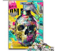 2000 Pieces Jigsaw Puzzles For Teens And Adults Skeleton Grenade Educational Family Game Is Ideal As Gifts for The Whole Family for 14+ 70x100cm