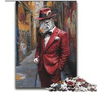 2000 Pieces Jigsaw Puzzles For Teens And Adults Suit Zebra Family Entertainment Toys with Matching Poster And Trivia Sheet 70x100cm