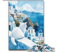 2000 Pieces Jigsaw Puzzles For Teens And Adults Turkish Angora Cat Educational Family Game Is Ideal As Gifts for The Whole Family for 14+ 70x100cm