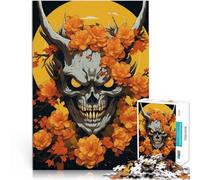 2000 Pieces Jigsaws Adults Puzzles Gifts Oni Mask Made of cardboard,Suitable for ages 14 and up Home art decoration It is ideal as a gift for the whole family。size:70x100cm/27.5x39.3inch
