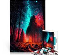2000 Pieces Jigsaws Adults Puzzles Gifts Red Forest Made of cardboard，for and 14 years and over Train your brain and your hands Gift of works of art。size：70x100cm/27.5x39.3inch