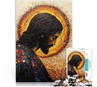 2000 Pieces Puzzles for Adults Jesus Christ Painting Denksportaufgabe für denn eignet sich ideal als Geschenk für die ganze Familie70x100cm