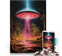 2000 Pieces Puzzles for Adults teenagers A Girl and Her UFO Made of cardboard,for 14+ Stress Reliever Difficult Challenge deal as gifts for the whole family 。size:70x100cm/27.5x39.3inch