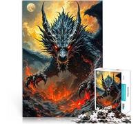 2000 Pieces Puzzles for teenagers Fiery Dragon Oil Painting Stressabbau Angebot als Geschenk für die ganze Familie70x100cm