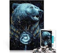 2000 Pieces Puzzles for teenagers In The Darkness Bear Lernspiele DIY Spielzeug Wunschliste mit dem Weihnachtsmann70x100cm