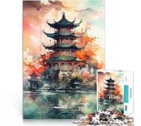 2000 Pieces Puzzles for teenagers Japanese Haven Lernspiel-Herausforderungsspielzeug einzigartiges Herausforderungsspiel70x100cm